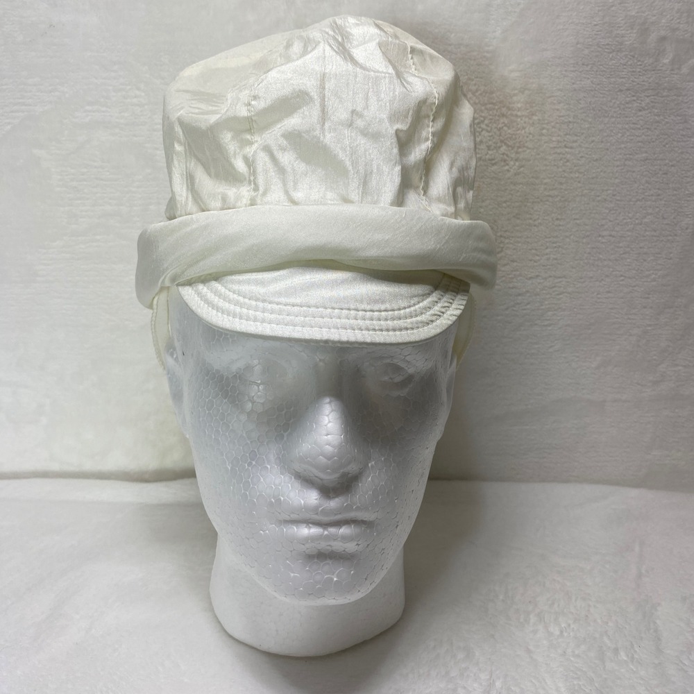 VTG Fera Skiwear Womens White Lightweight Snow Ski Hat‎ Cap Insulated